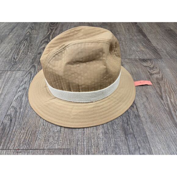 Betmar NWT Beige Taupe MCM NEW 1960s 1970s Union Made USA Fedora Hat 6A - Picture 3 of 6